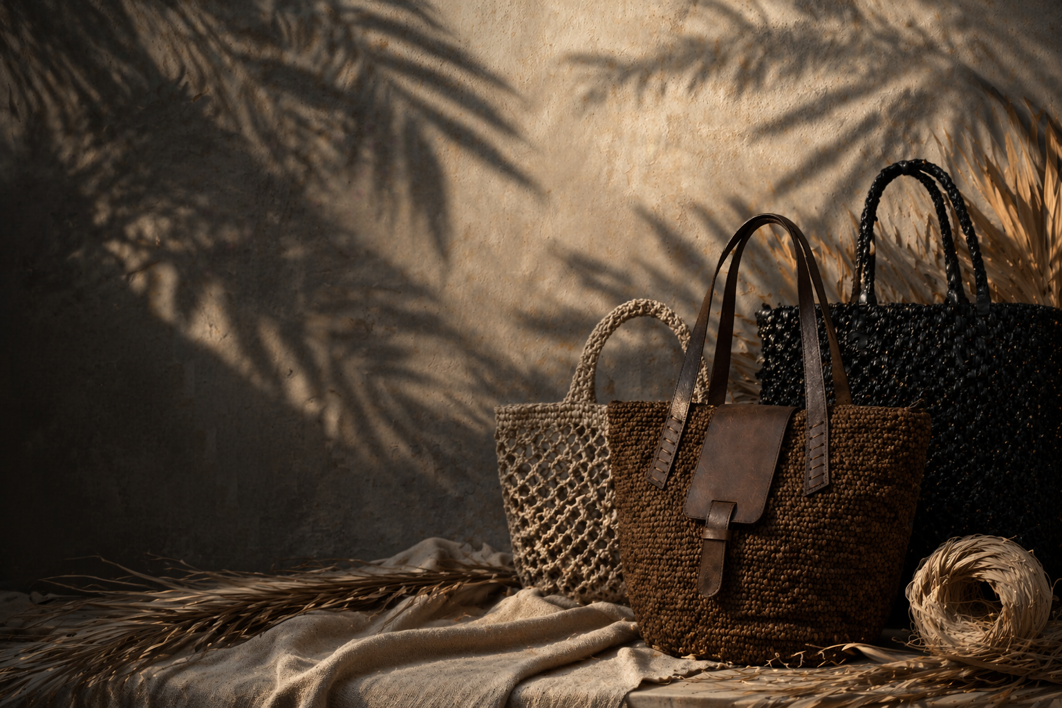 Créations artisanales Malagasy en fibres naturelles